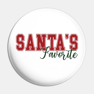 Santas favorite Pin