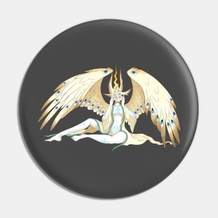 Ivory Seraph Pin