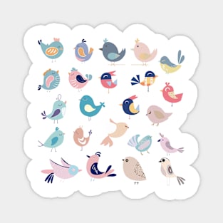 Cute birds Magnet