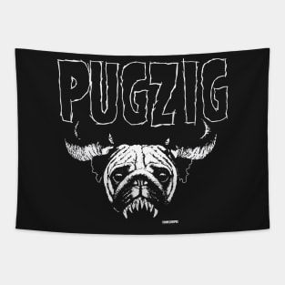 PUGZIG // Danzig Pug Dog Heavy Metal Tapestry