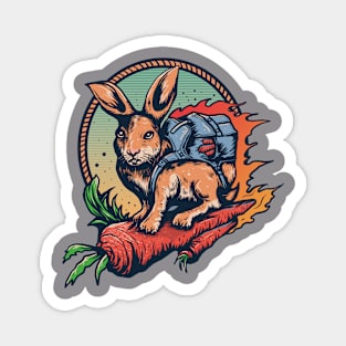 Rabbit School Magnet