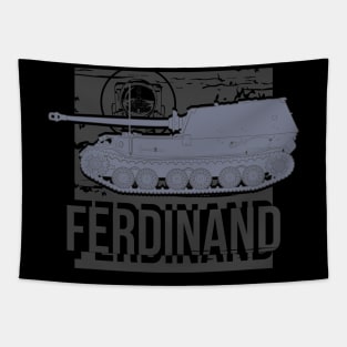 Ferdinand tank destroyer Tapestry