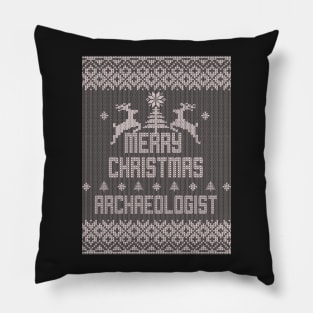 Merry Christmas ARCHAEOLOGIST Pillow