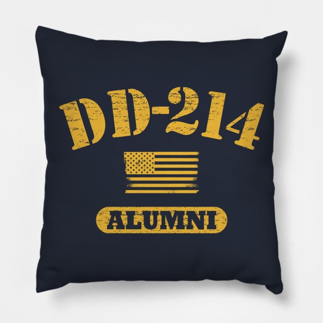 DD 214 Alumni Pillow by Etopix