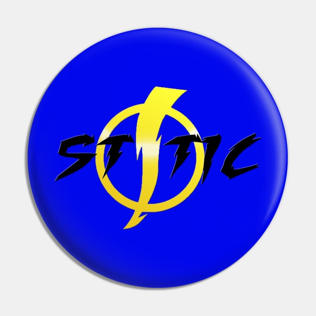 Static    Shock Pin by Glide ArtZ