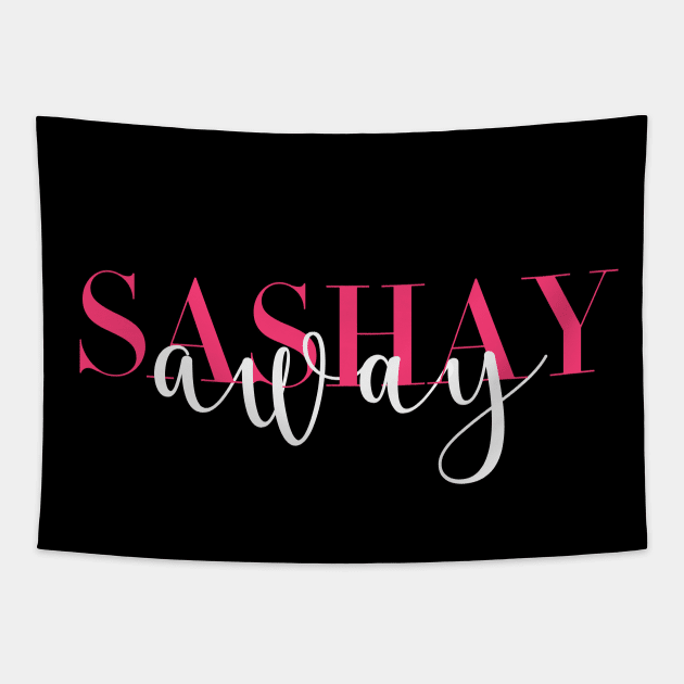 Sashay Away Tapestry by Inky Icarus