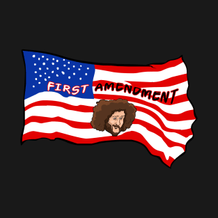 American Flag First Amendment T-Shirt