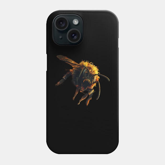 Hardworking Bees Vital Cogs Phone Case by Deion Christiansen