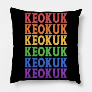 KEOKUK IOWA Pillow