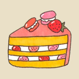 Strawberry cake///Drawing for fans T-Shirt