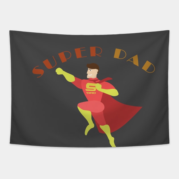 super dad Tapestry by Newlookal
