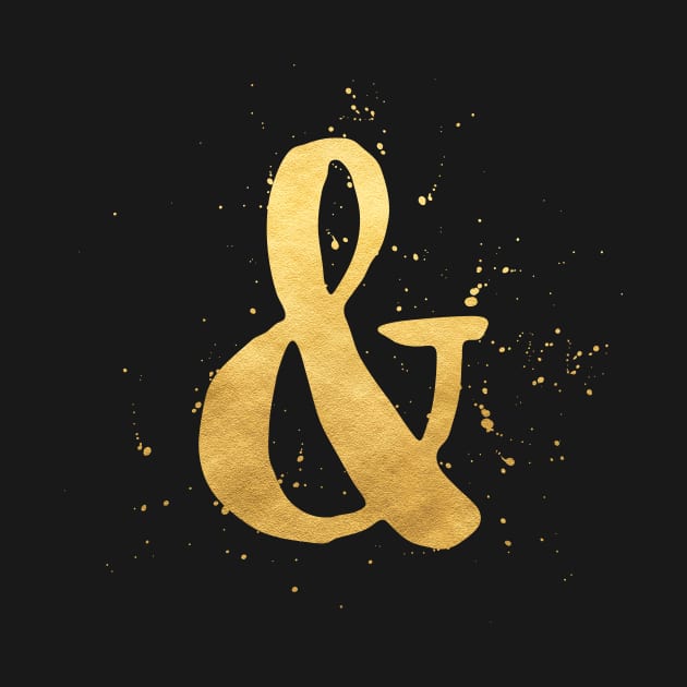 Ampersand gold by FrauK