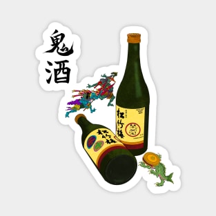 Drink Demon Sake Magnet