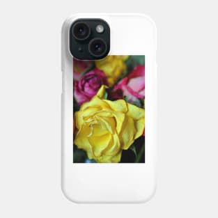 Yellow Pink And Red Rose's Summer Flowers Phone Case