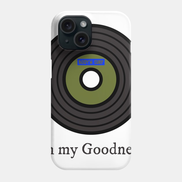 Bodysurf retro Look Phone Case by bodyinsurf