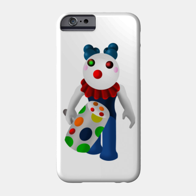 Piggy Roblox Roblox Clowny Piggy Clowny Roblox Game Phone Case Teepublic - what is roblox piggy's phone number