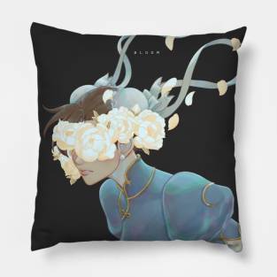 The Blooming Fighter Pillow