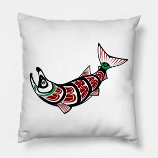 Haida Salmon Pillow