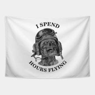 i spend hours flyng Tapestry