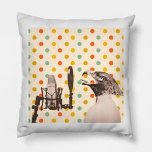 Bird Singing Pillow