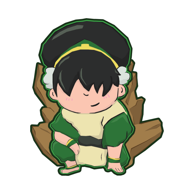 Toph Avatar the Last Airbender by YipeeKaiYay