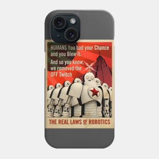 Robot Overlords version 1 Phone Case