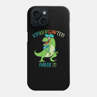 Dinosaur Kindergarten Nailed It Graduation Kids Phone Case