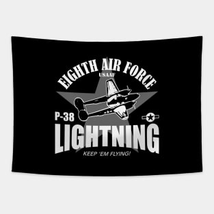 P-38 Lightning USAAF Tapestry