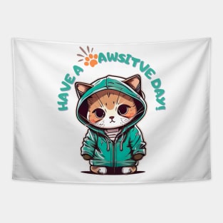 Pawsitive Day from Meow Tapestry