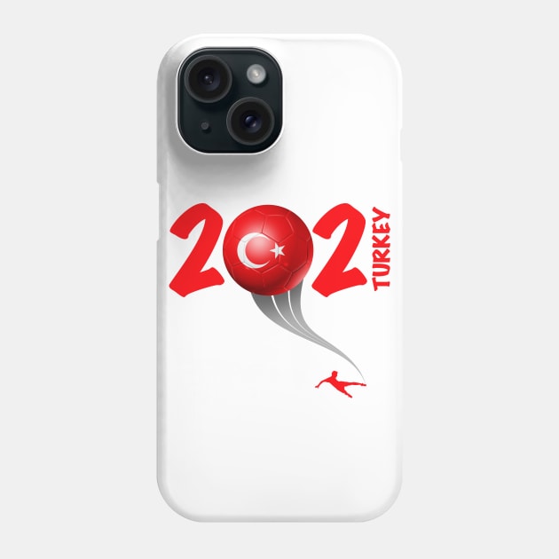 Turkey Euro Soccer 2021 Phone Case by DesignOfNations