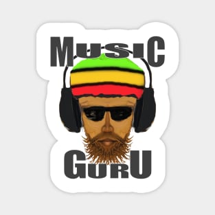 Reggae Music Guru Cool Vibes Magnet