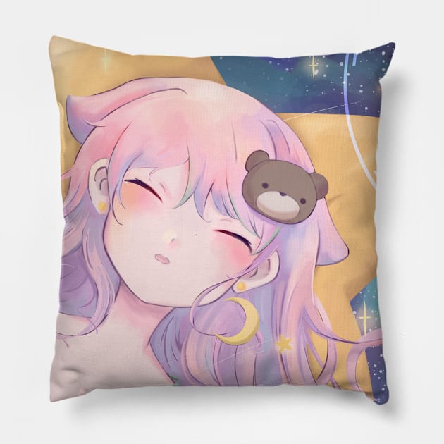 Hoshizora Pillow by Drea Bear