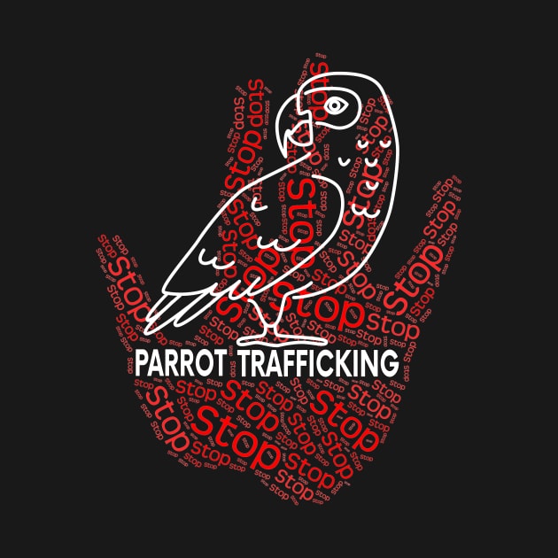 African Grey Timneh Parrot Stop Trafficking by Einstein Parrot