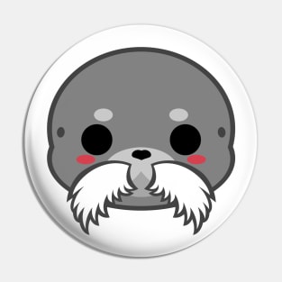 Cute Bearded Seal Pin