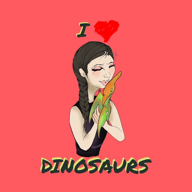 I Love Dinosaurs by Perryology101