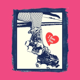 Roller Skate Love T-Shirt