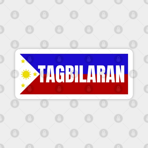 Tagbilaran City Bohol in Philippines Flag Magnet by aybe7elf