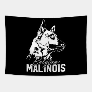 Belgian Malinois dog portrait Tapestry