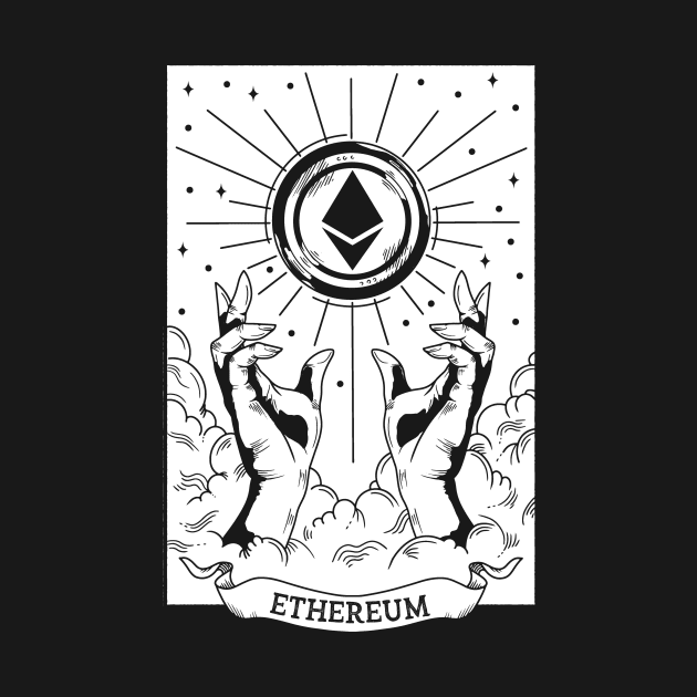 Ethereum Tarot Card Cryptocurrency Eth Design by UNDERGROUNDROOTS