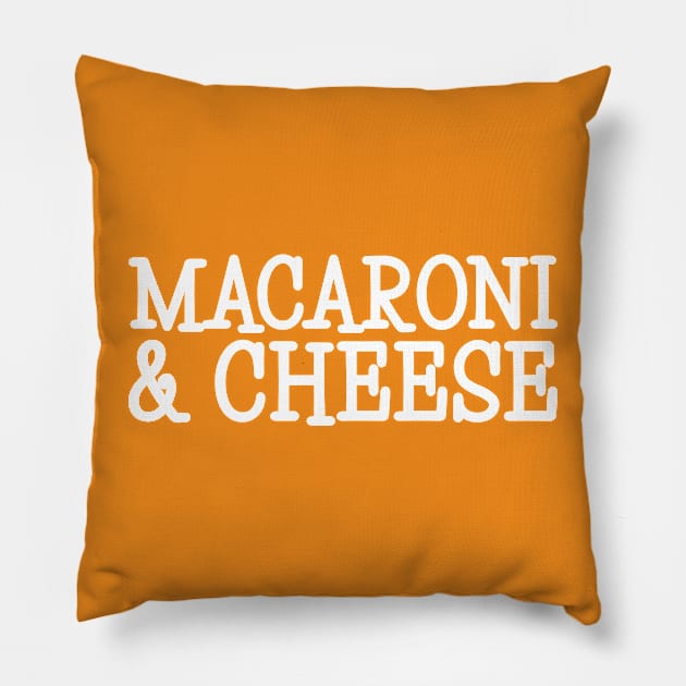 Macaroni & Cheese Pillow by amyvanmeter