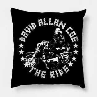 Retro Men Women The Ride David Vintage Design Pillow