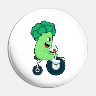 Broccoli Bicycle Pin