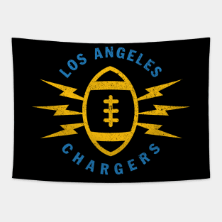 Los Angeles Chargers 2 by Buck Tee Originals Tapestry