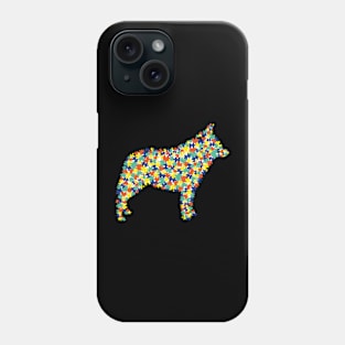 Autism Awareness - Schipperke version Phone Case