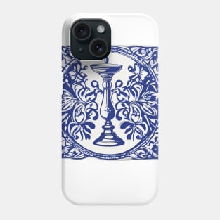 Chalice Royal Blue Shadow Silhouette Anime Style Collection No. 330 Phone Case