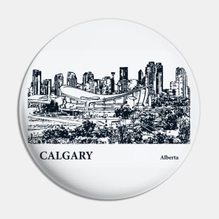 Calgary - Alberta Pin