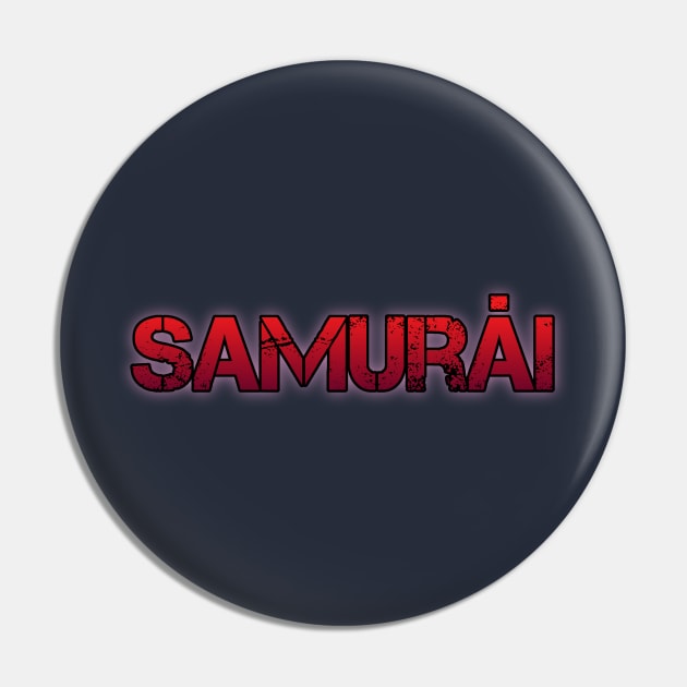 Samurái Pin by HarlinDesign