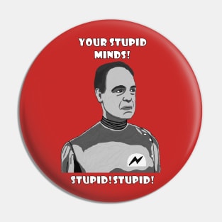 Plan 9 Stupid Minds Pin