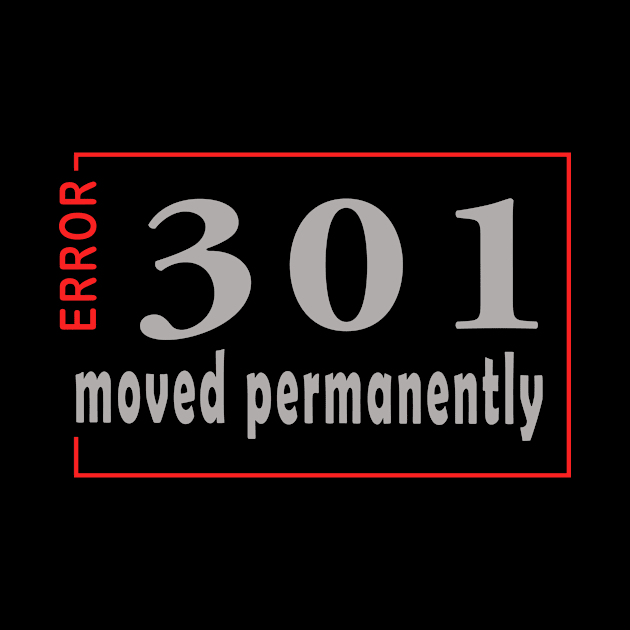 error 301, moved permanently by the IT Guy 