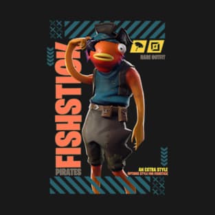 pirates fishstick skins T-Shirt